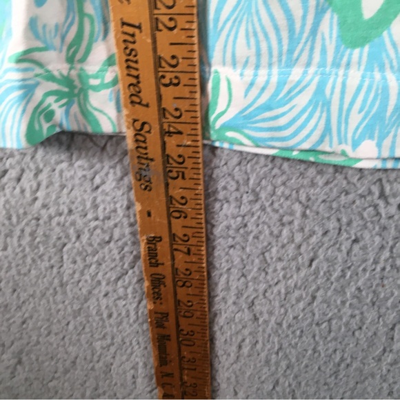 Lilly Pulitzer Popover Womens Size Small Green Skipper Pullover Quarter Zip - Picture 10 of 12